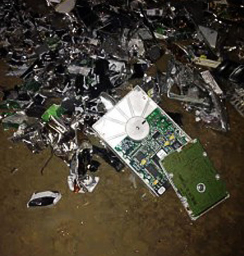 Destroyed Hard Drives in Boston, MA